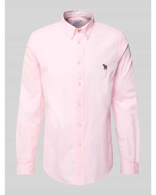 Paul Smith Freizeithemd mit Knopfleiste in Pink für Herren