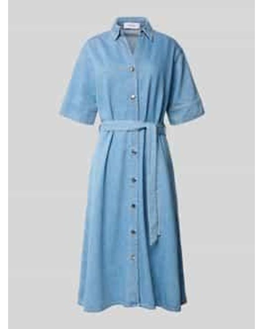 Comma, Midi-Jurk in het Blue