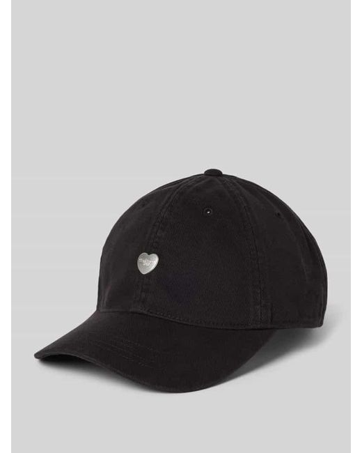 Carhartt Natural Basecap mit Label-Applikation