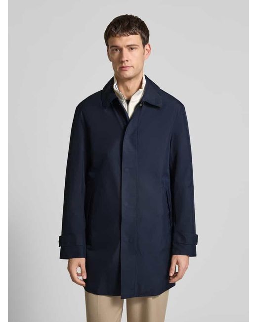 Boss Regular Fit Regenmantel mit GORE-TEX® in Blue für Herren