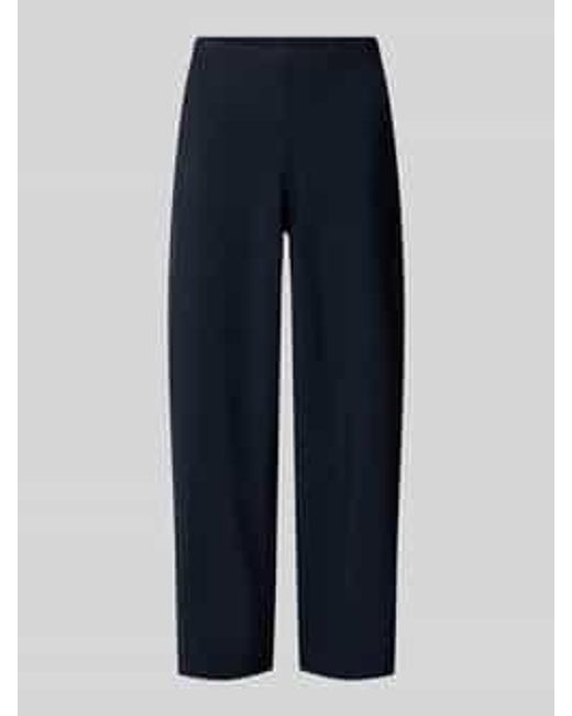RAFFAELLO ROSSI Straight Leg Broek Met Verkort Model in het Blue