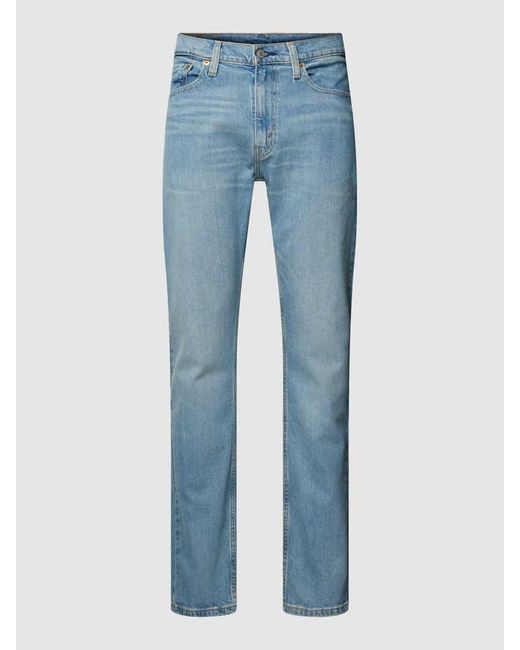 Levi's Slim Straight Fit Jeans im 5-Pocket-Design in Blue für Herren