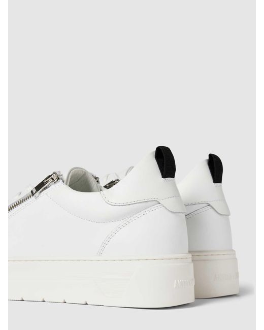 Antony Morato Sneakers Met Sierritssluiting in het White voor heren