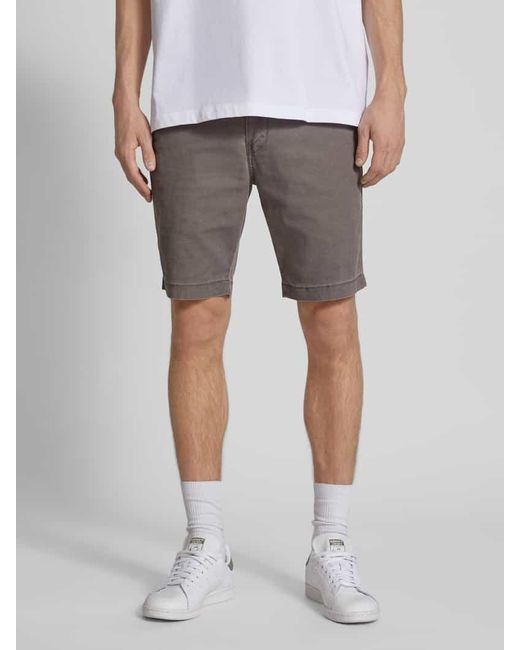 Levi's Standard Fit Chino-Shorts mit Eingrifftaschen in Gray für Herren