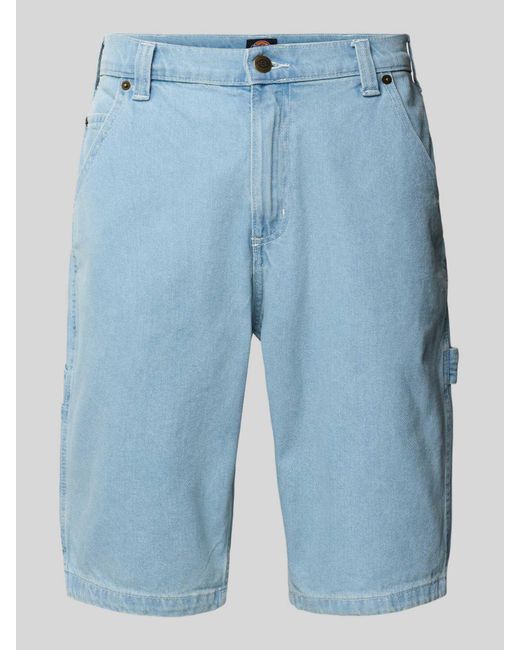 Dickies Korte Jeans Met Steekzakken in het Blue voor heren