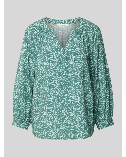 Tom Tailor Blouse Met 3/4-mouwen in het Green