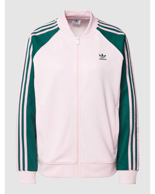 Adidas Originals Sweatjacke in Pink für Herren