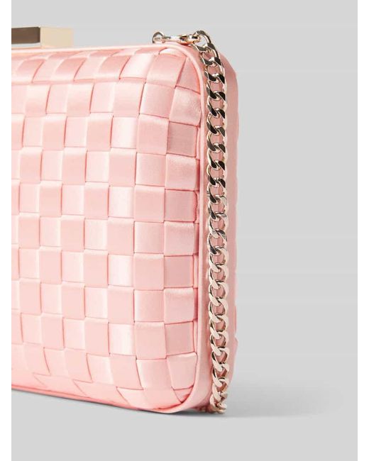Guess Pink Handtasche in Flecht-Optik Modell 'TWILLER'
