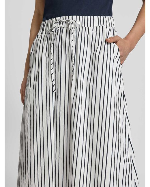 Freequent Midirok Met Tunnelkoord, Model 'Malay' in het White