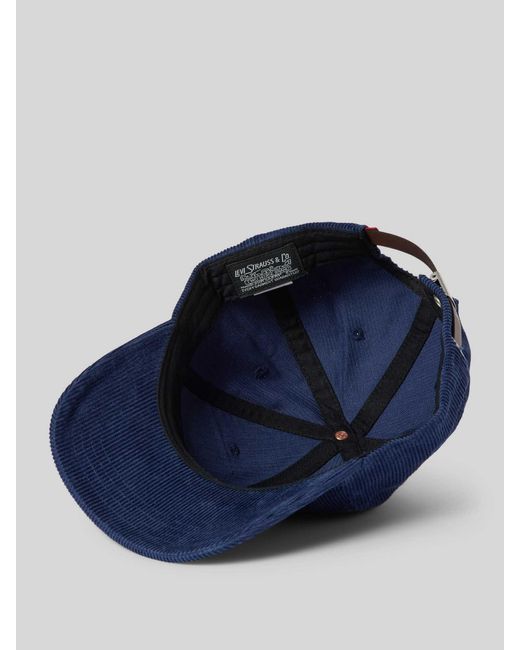 Levi's Basecap mit Label-Stitching in Blue für Herren