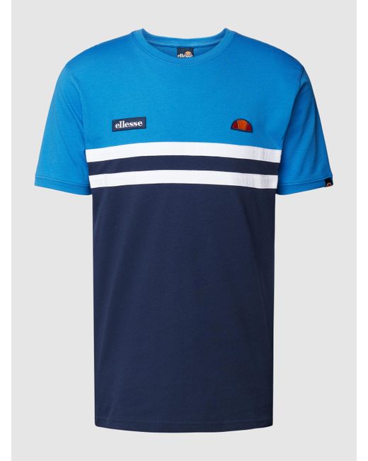 Ellesse T-Shirt mit Blockstreifen Modell 'VENIRE' in Blau für Herren | Lyst  DE