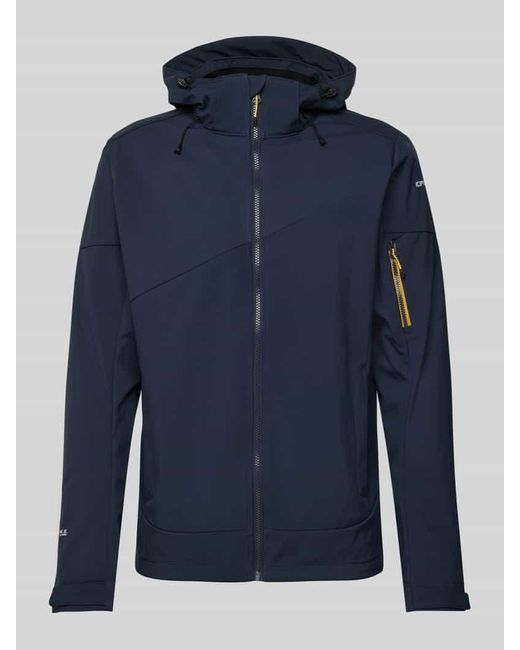 Icepeak Jacke mit Kapuze Modell 'BARMSTEDT' in Blue für Herren