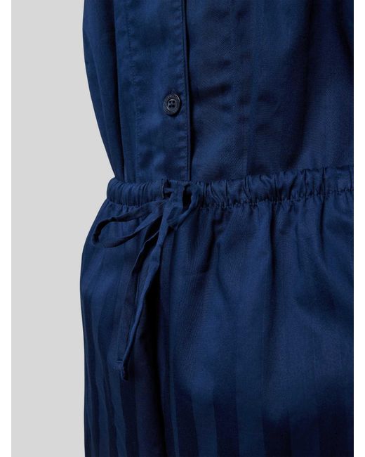 Ralph Lauren Pyjama Met Logostitching in het Blue
