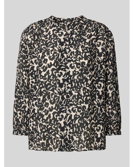 Opus Regular Fit Blouse in het Black