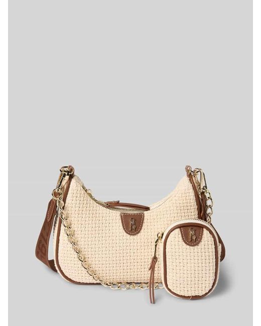 Steve Madden Natural Handtasche in Flecht-Optik Modell 'BVITAL'