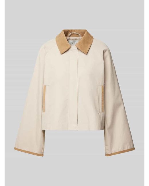 Y.A.S Natural Jacke mit Leistentaschen