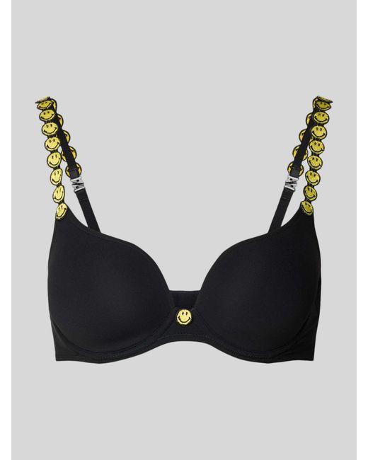 Marie Jo Beha Met Labeldetails in het Black