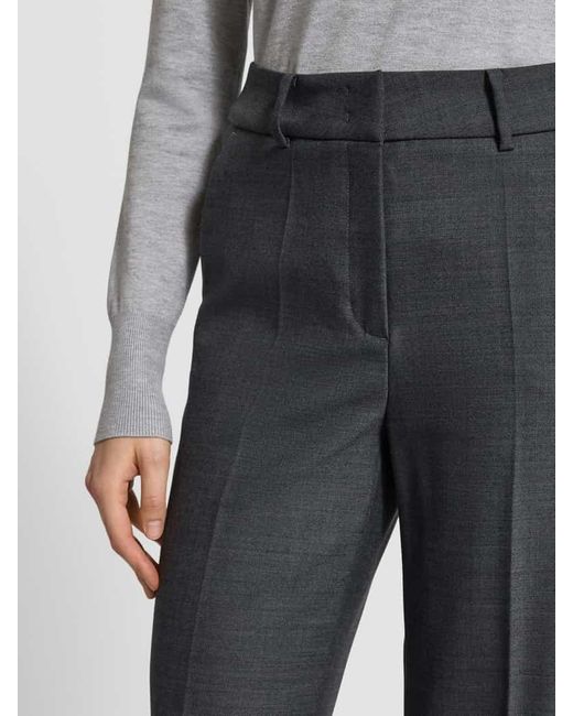 Cambio Gray Hose mit Bügelfalten Modell 'AMELIE'