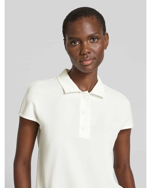 Windsor. White Regular Fit Blusenshirt Mit Kappärmeln