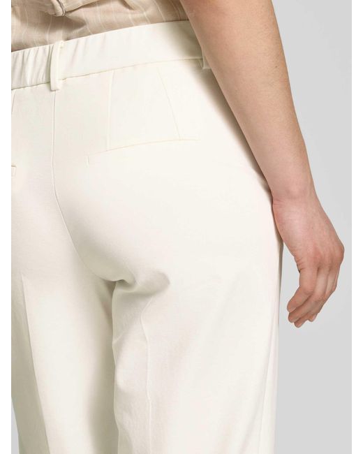 SteHmann Capribroek Met Paspelzakken in het White