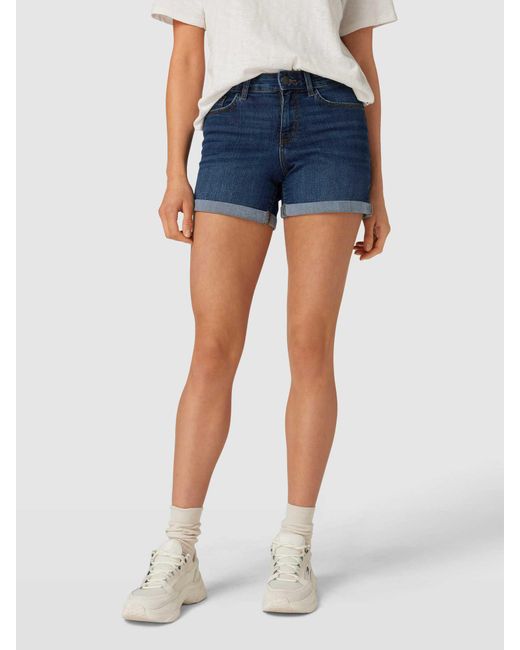 Noisy May Blue Jeansshorts mit 5-Pocket-Design Modell 'LUCY'