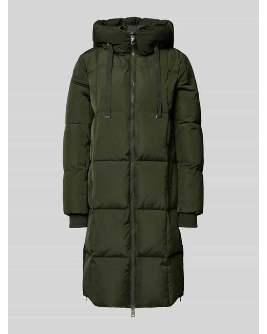 Mos Mosh Green Daunenmantel mit Kapuze Modell 'Nova'