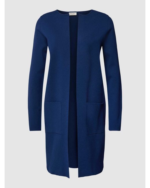 maerz muenchen Mantel mit unifarbenem Design und aufgesetzten Taschen in Blue für Herren