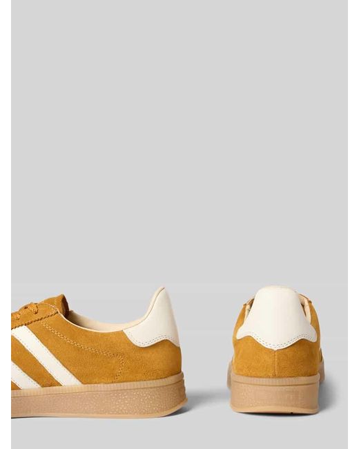 Gant Natural Sneaker aus Leder mit Schnürung Modell 'Cuzima'