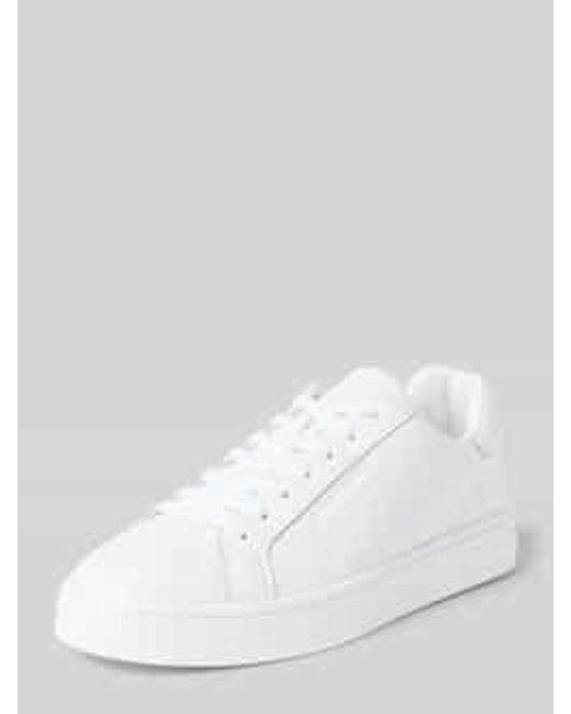 ARMANI EXCHANGE Leren Sneakers Met Label in het White voor heren