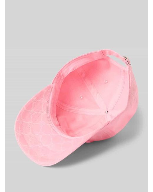 Joop! Pink Basecap mit Label-Detail
