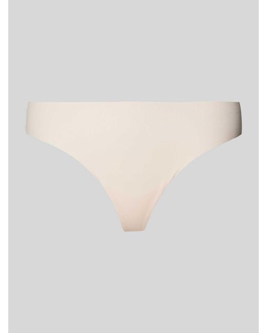 Hanro String Met Elastische Band in het White
