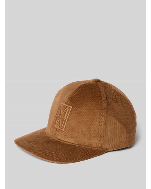 Marc O' Polo Brown Basecap aus Baumwoll-Mix