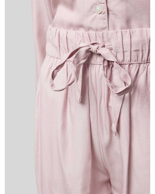 Seidensticker Pyjama Met Knoopsluiting in het Pink voor heren