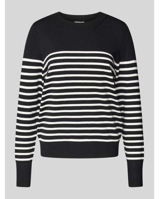 S.oliver Regular Fit Gebreide Pullover Van Viscosemix in het Blue