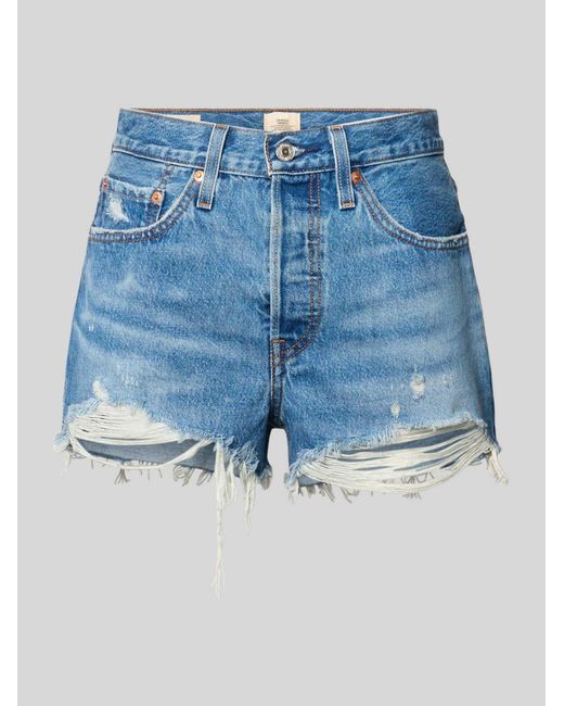 Levi's Korte Jeans in het Blue
