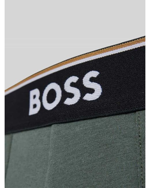 Boss Regular Fit Boxershorts aus Baumwoll-Mix im 3er-Pack in Blue für Herren