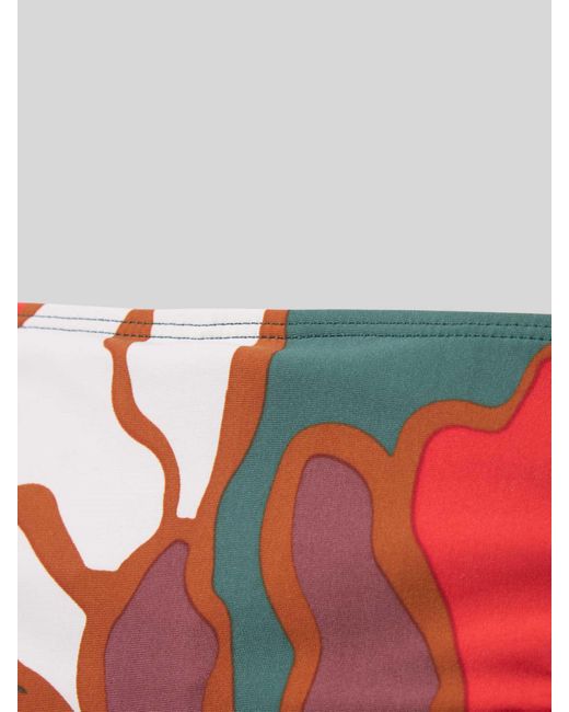 Barts Bikinibroekje Met Vetersluitingen Opzij, Model 'Bunbe Cheeky Bum' in het Metallic