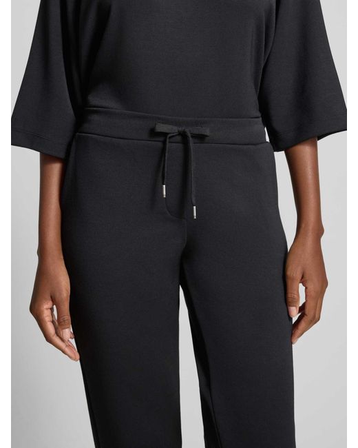Soya Concept Sweatpants Met Elastische Band, Model 'Banu' in het Blue