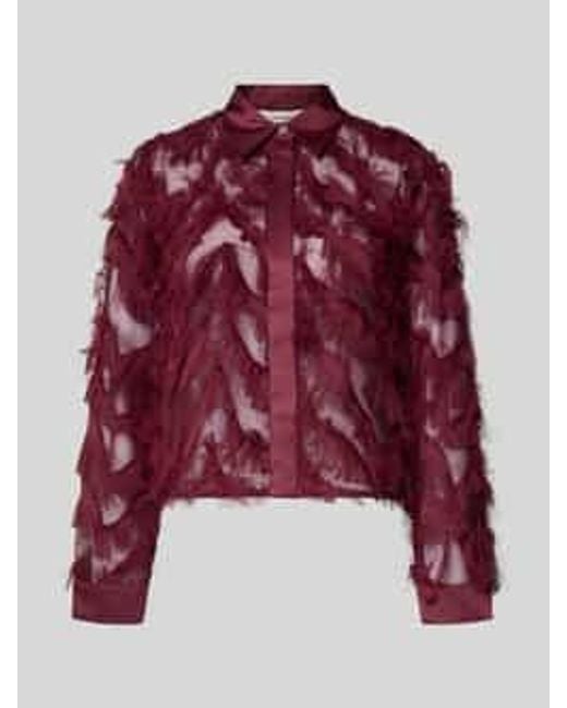 SELECTED Overhemdblouses in het Red