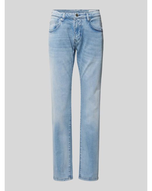 Baldessarini Tapered Fit Jeans im 5-Pocket-Design Modell 'Jayden' in Blue für Herren