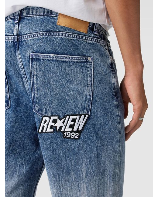Review Baggy Fit Jeans mit Knopf- und Reißverschluss in Blau für Herren |  Lyst AT