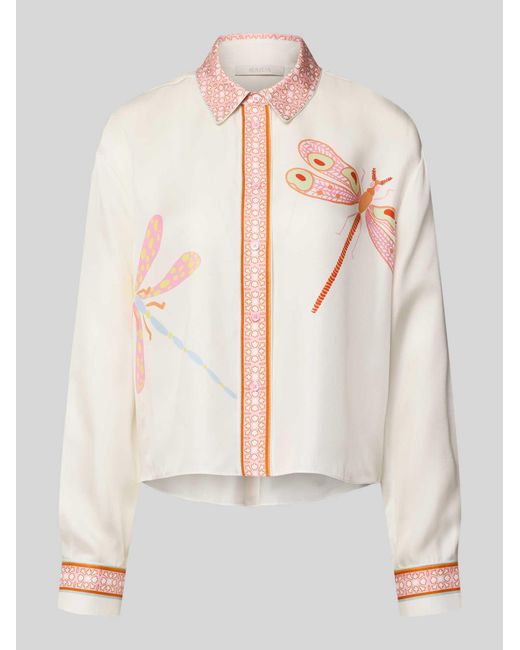 Herzen's Regular Fit Blouse in het Natural