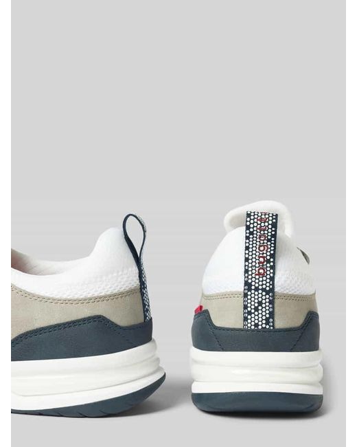 Bugatti Sneaker mit Label-Badge Modell 'Numbis' in White für Herren
