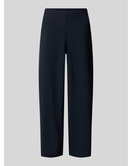RAFFAELLO ROSSI Straight Leg Broek Met Verkort Model in het Blue