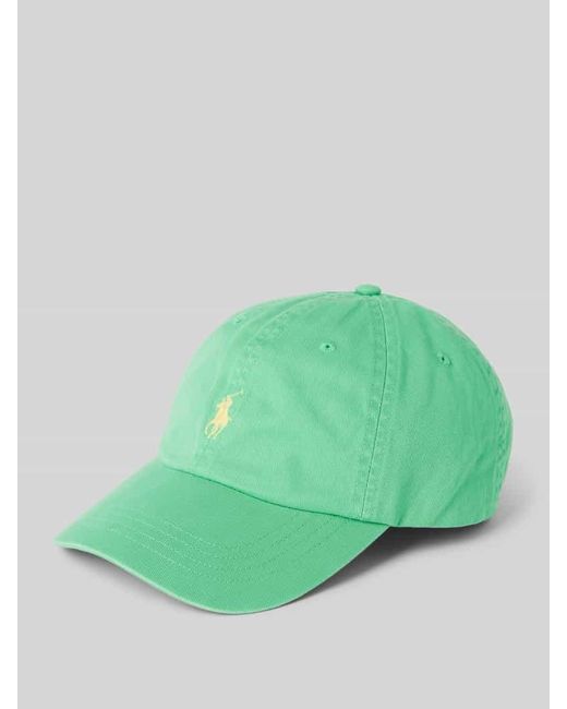 Polo Ralph Lauren Basecap mit Logo-Stitching in Green für Herren