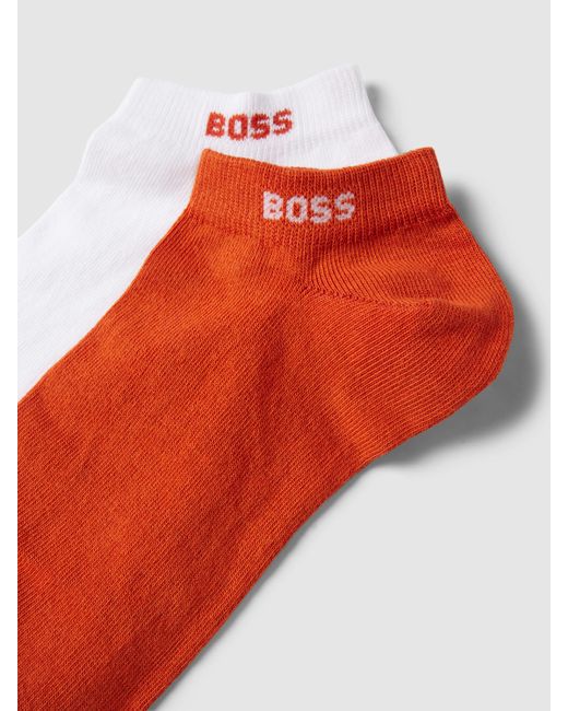 BOSS by HUGO BOSS Sneakersocken im 2er-Pack Modell 'UNI COLORS' in Rot für  Herren | Lyst DE