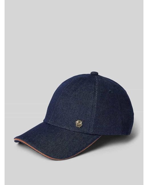 Boss Blue Basecap aus reiner Baumwolle Modell 'ARI-D-FL'