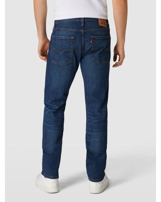 Levi's Slim Fit Jeans In 5-pocketmodel in het Blauw voor heren | Lyst NL