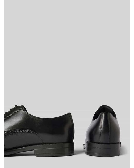 Boss Schnürschuhe aus echtem Leder Modell 'TAYIL' in Black für Herren