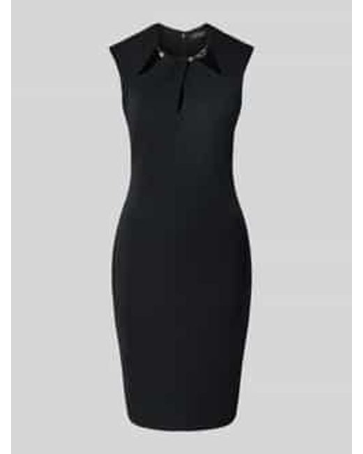 Ralph Lauren Knielange Cocktailjurk Met Cut-outs in het Black